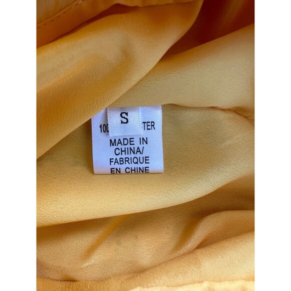 Queen Mulock Asian Inspired Lace Pankou Knots High Neck Side Slits Midi Dress S - Picture 9 of 11